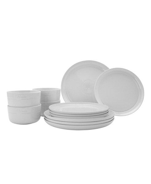 12-Piece Dinnerware Set, Service for 4