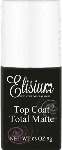 Elisium ELISIUM_Top Coat Total Matte matowy top do lakierów hybrydowych 9g