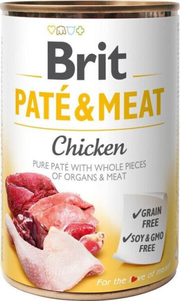 Brit BRIT PATE & MEAT CHICKEN 400g