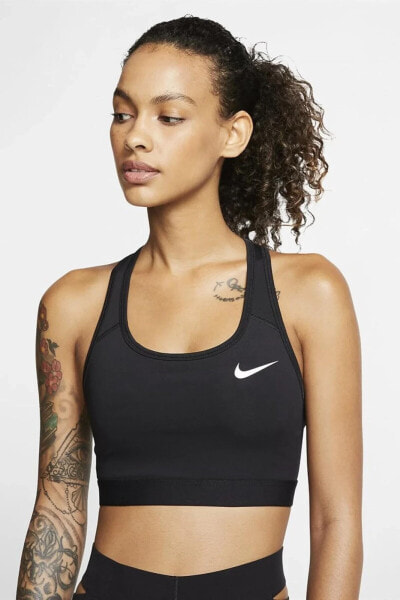 Nike Bv3900-010 W Nk Df Swsh Band Nonpded Bra Kadın Sporcu Sütyeni