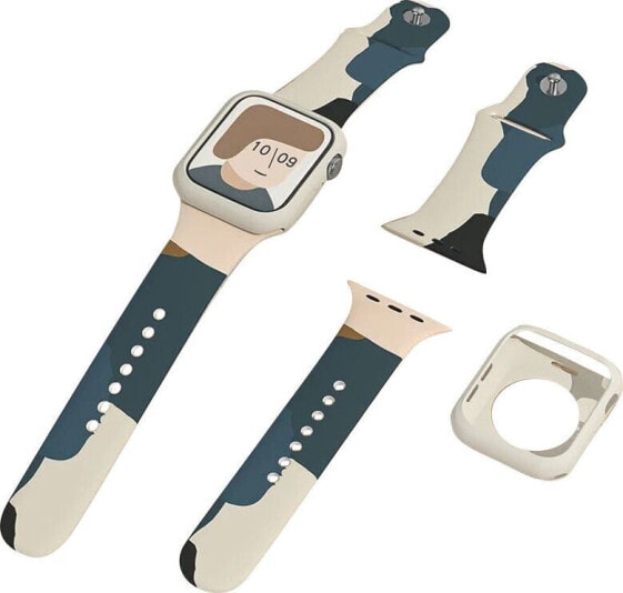 Hurtel Strap Moro opaska do Apple Watch 6 / 5 / 4 / 3 / 2 (44mm / 42mm) silokonowy pasek bransoletka do zegarka moro (4)