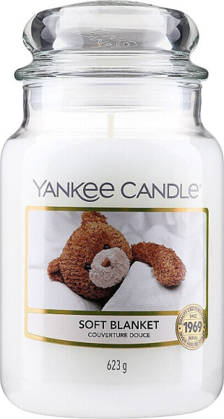 Duftkerze im Glas - Yankee Candle Soft Blanket Candle 411 g