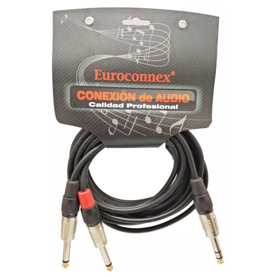 EUROCONNEX /M Mono Jack Cable jack 3.5 cable 4302-5 M 5 m 6.35 mm