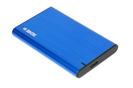 iBOX HD-05 - Внешний корпус для жесткого диска/SSD - 2.5" - SATA III - 5 Гбит/с - USB - Синий