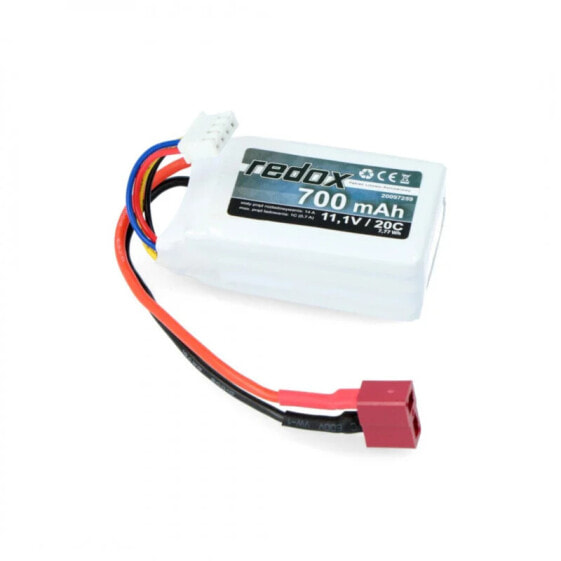 Redox Li-Pol battery pack 700mAh 20C 3S 11.1V
