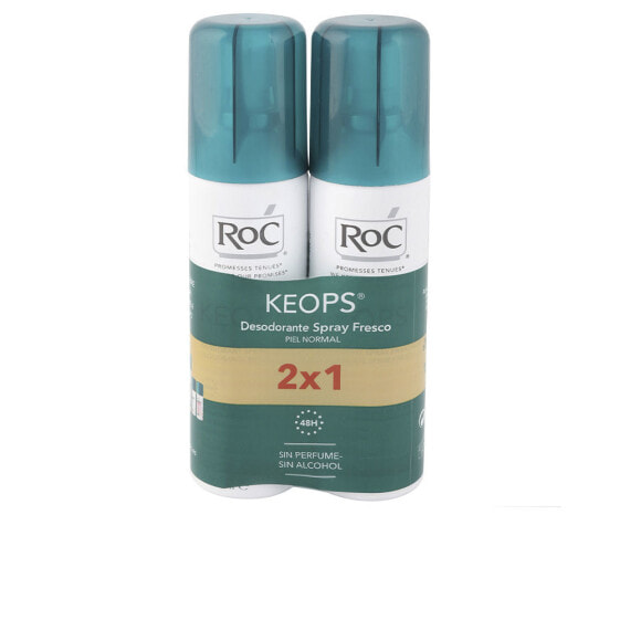 Набор дезодорантов ROC Keops 2 шт по 100 мл