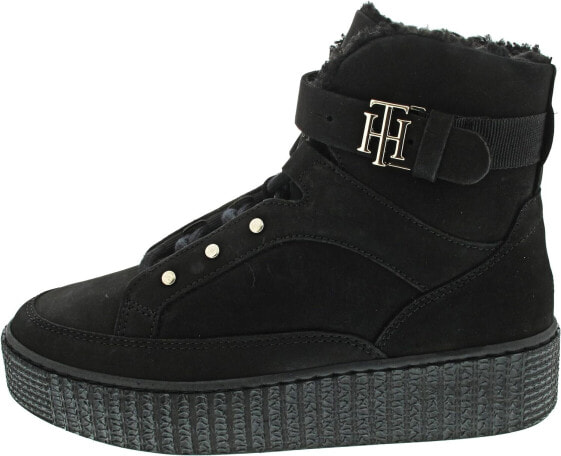 Tommy Hilfiger Women's Storm Seeker Fashion Boots, black, 37 eu