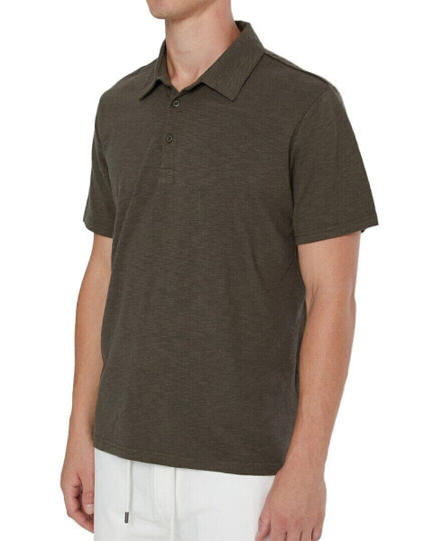 Onia Slub Polo Shirt Men's