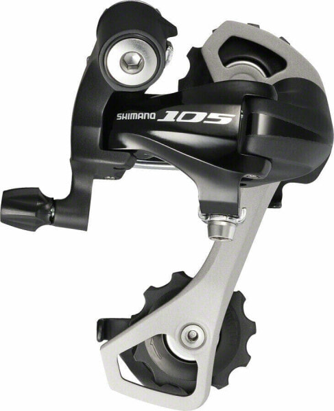 Переключатель задний велосипедный Shimano 105 RD-5701-GS - 10 скоростей, средняя клетка, черный