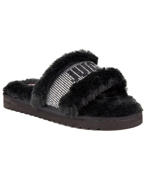 Women's Halo Faux Fur Slip-On Slippers