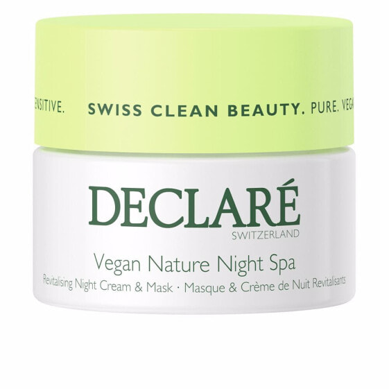 Восстанавливающий ночной крем-маска Declare Vegan Nature Night Spa для чувствительной кожи 50 мл