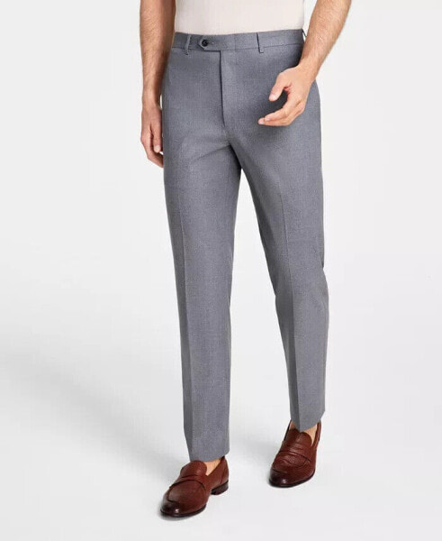 Michael Kors Men's Classic Fit Performance Dress Pants Gray 33W 32L