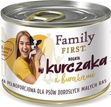 Family First FamilyFirst Bogata w kurczaka+buraki small 200g