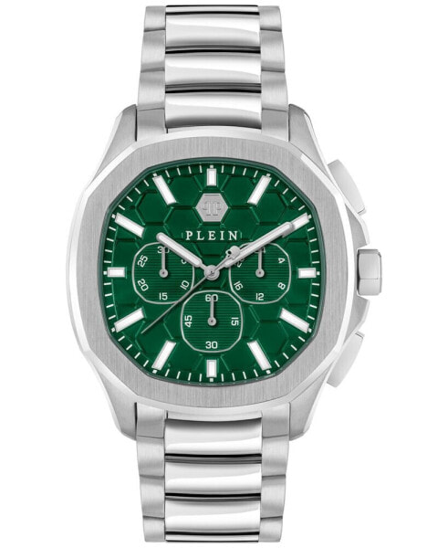 Men's Chronograph Spectre Stainless Steel Bracelet Watch 44mm