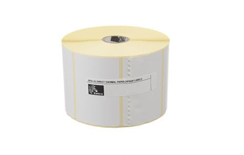 Zebra 3012883-T - White - Self-adhesive printer label - Paper - Direct thermal - Permanent - 10.2 cm