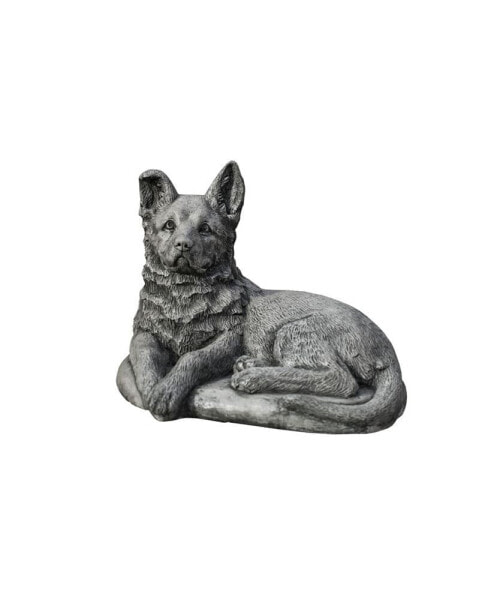 Shepherd Pup Garden Statue