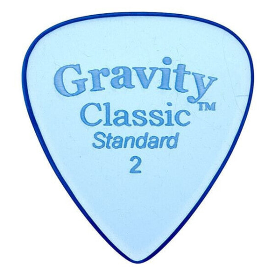 Аксессуары для гитар Gravity Guitar Picks Классический Стандарт 2,0 мм