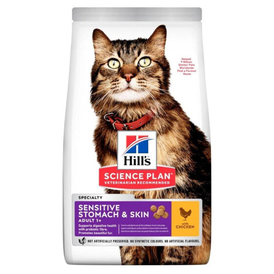 HILL´S Sp sensitive stomach & skin adult chicken 7 kg cat food