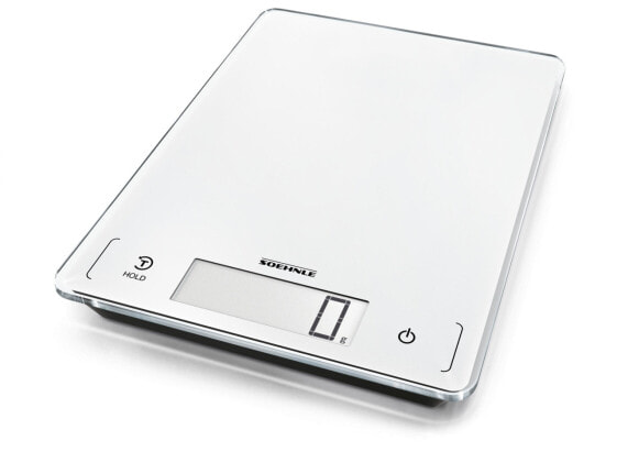 Soehnle Page Profi 300 - Electronic kitchen scale - 20 kg - 1 g - White - Countertop - Rectangle