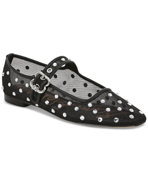 Women's Michaela Shine Mary Jane Flats