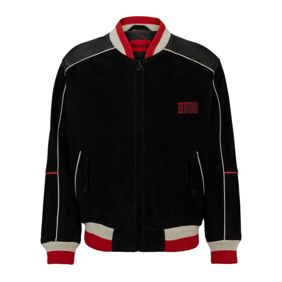 HUGO Lyle1 leather jacket