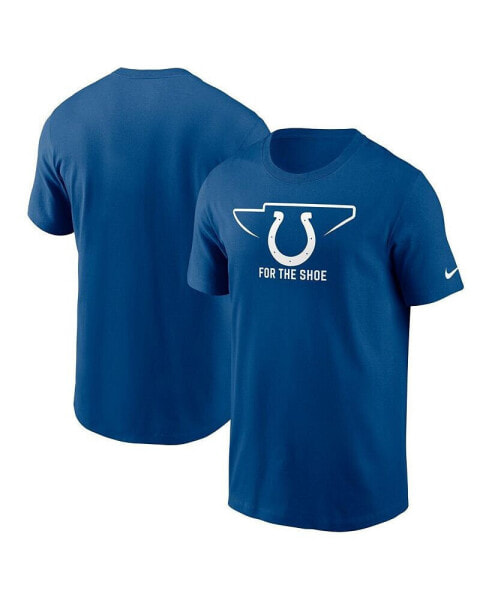 Men's Royal Indianapolis Colts Essential Local Phrase T-shirt
