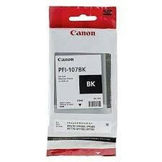 Картридж с оригинальными чернилами Canon PFI-107BK Чёрный