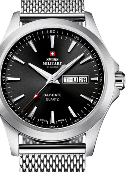 Часы Swiss Military by Chrono SMP36040.01 Мужские 42 мм 5 АТМ