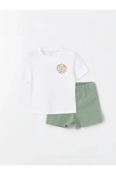 Костюм LC WAIKIKI Baby Boy Bicycle Collar Tee and  Set.