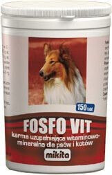 Витамины и добавки для кошек и собак MIKITA Фосфо-Вит 150 таб.