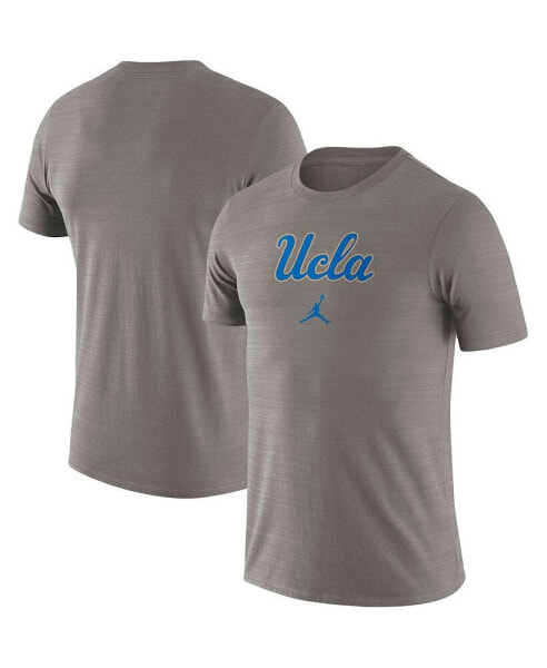 Men's Heather Gray UCLA Bruins Team Issue Velocity Performance T-shirt