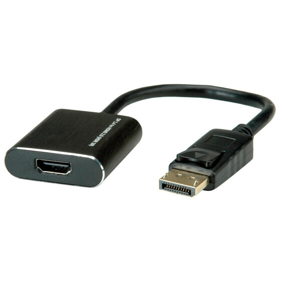 ROLINE 12.03.3164 - 0.15 m - DisplayPort - HDMI Type A (Standard) - Male - Female - Straight