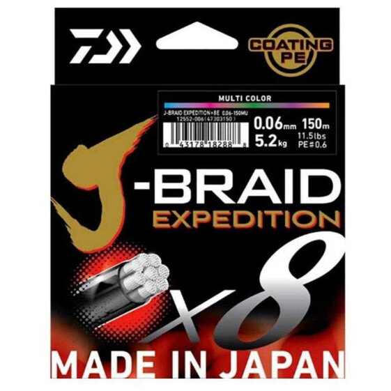 DAIWA J´Braid EXP X8 500 m Braided Line