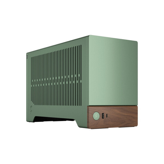 Fractal Design Terra - Small Form Factor (SFF) - PC - Green - Mini-ITX - Aluminium - Walnut - 7.7 cm