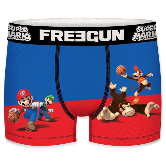 FREEGUN Super Mario Basket Boxer