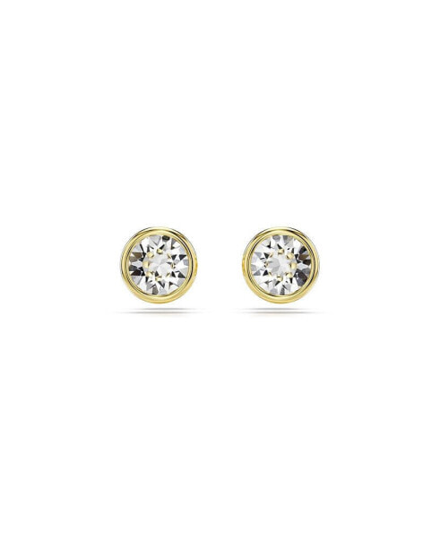 Серьги Swarovski Round CutGold-Tone Imber