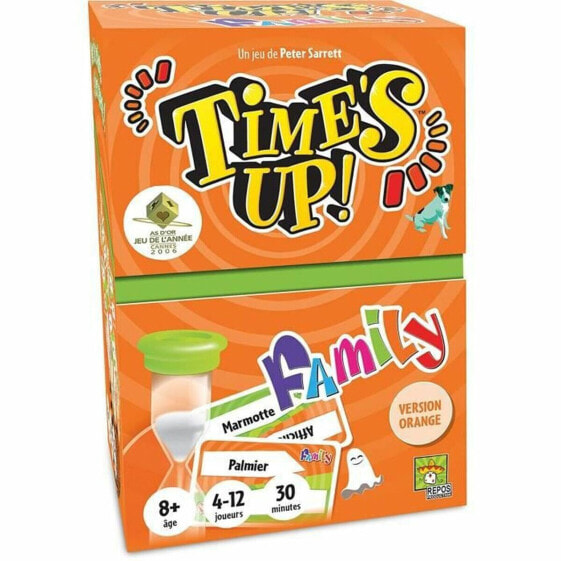 Набор вопросов и ответов Asmodee Time's Up Family - Orange Version (FR)