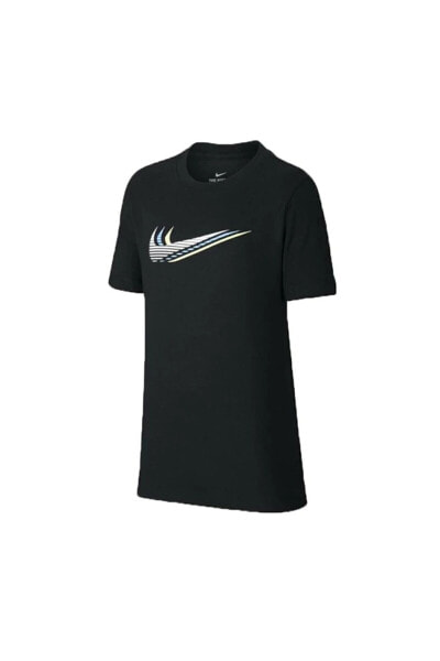 Nıke U Nsw Tee Trıple Swoosh Erkek Çocuk Tişört Cu4572-010