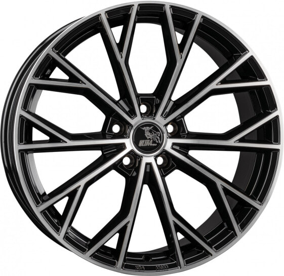 Колесный диск литой Ultra Wheels UA23 RS Evo black polished 8x18 ET35 - LK5/112 ML66.5