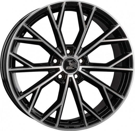 Колесный диск литой Ultra Wheels UA23 RS Evo черный полированный 8x18 ET25 - LK5/112 ML66.5