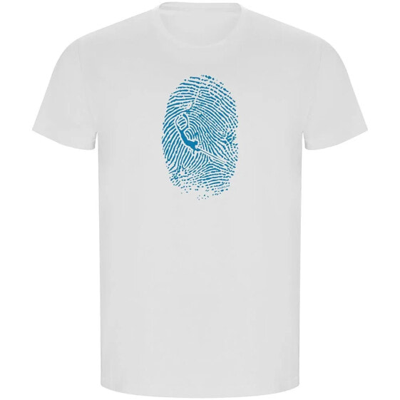 KRUSKIS SpearFisher Fingerprint ECO short sleeve T-shirt