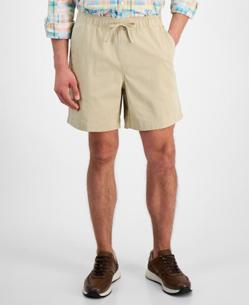 Men's Regular-Fit 7" Drawstring Shorts, Created for Macy's