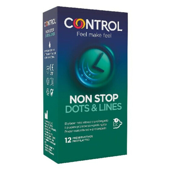 Презервативы Control Non Stop Dots & Lines (12 шт)