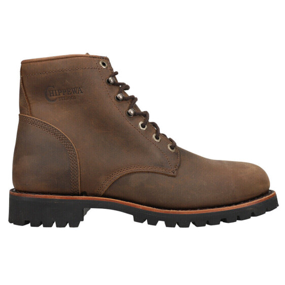 Chippewa Classic 2.0 6 Inch Electrical Steel Toe Work Mens Brown Work Safety Sh