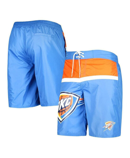 Men's Blue Oklahoma City Thunder Sea Wind Swim Trunks