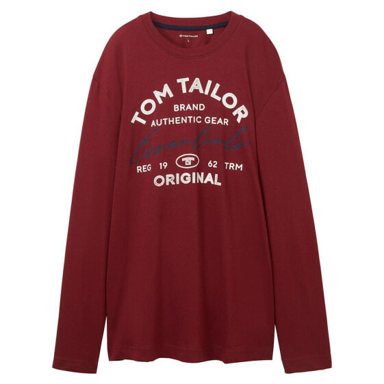 TOM TAILOR 1037744 Print long sleeve T-shirt