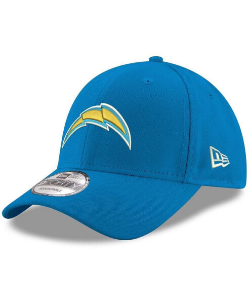 Men's Powder Blue Los Angeles Chargers The League Logo 9Forty Adjustable Hat