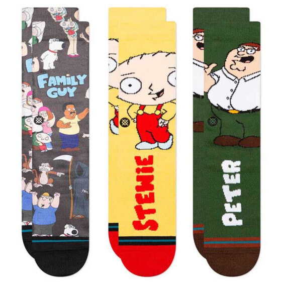 STANCE Family Values socks 3 pairs