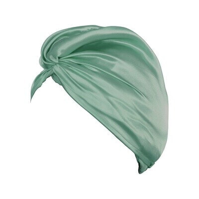 Pure Mulberry Silk Turban Jade