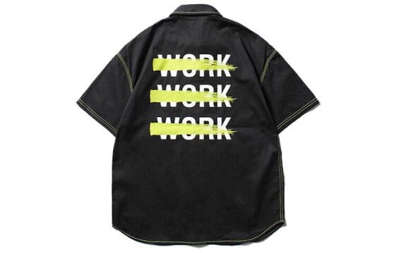 Рубашка рабочая Dickies DK007483CC21 черного цвета